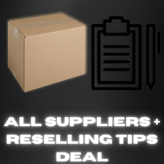 All Suppliers + Reselling tips Deal!